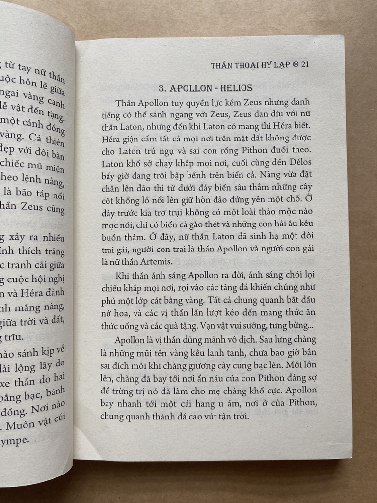 Thần Thoại Hy Lạp