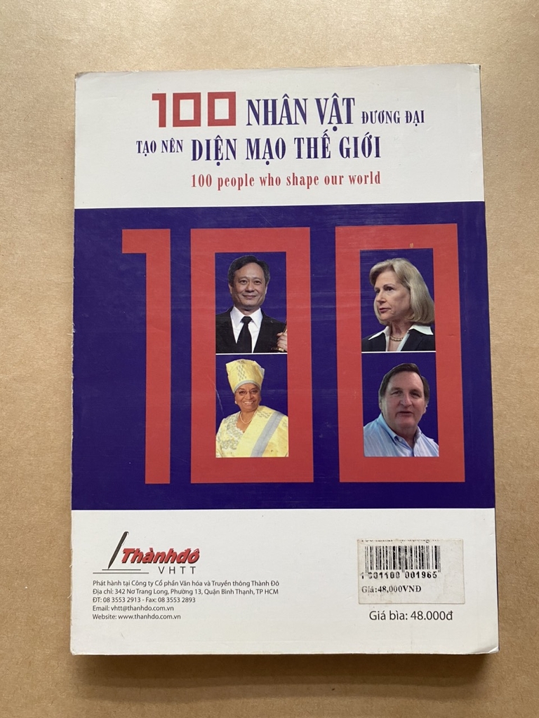 100 Nhân Vật Đương Đại Tạo Nên Diện Mạo Thế Giới