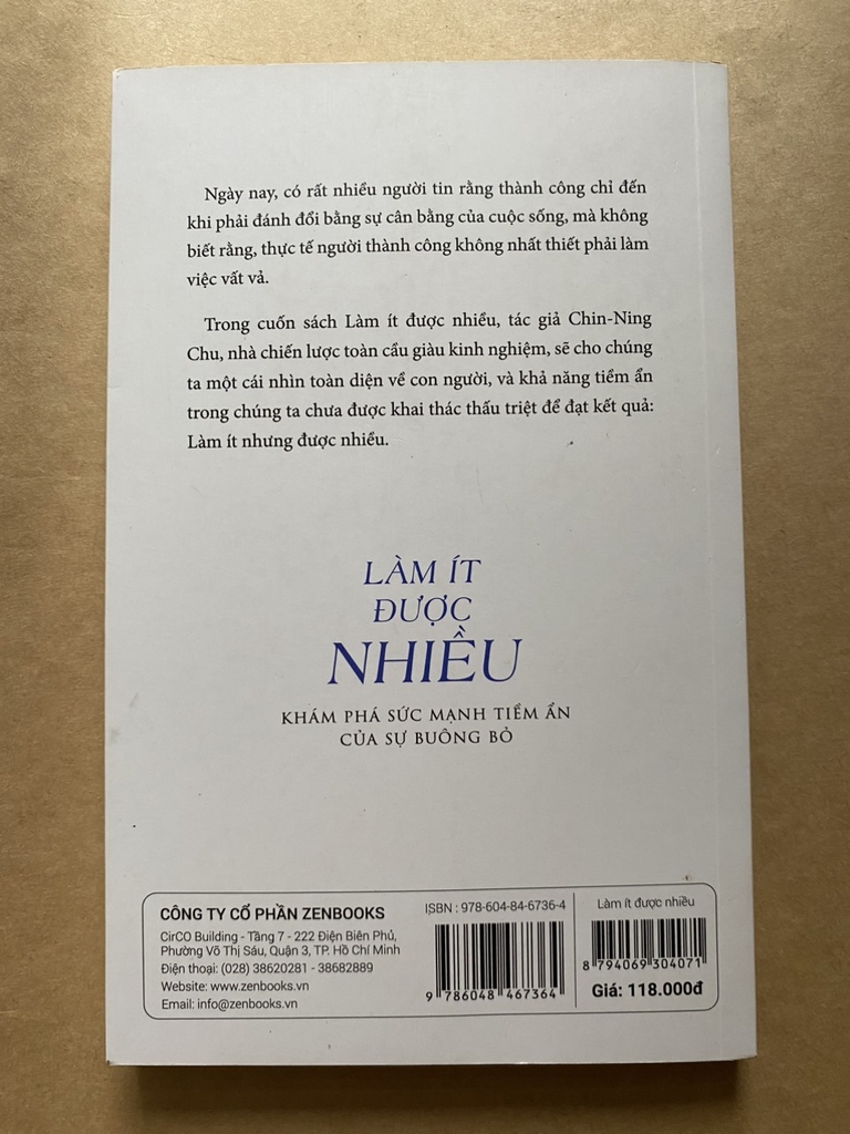 Làm Ít Được Nhiều
