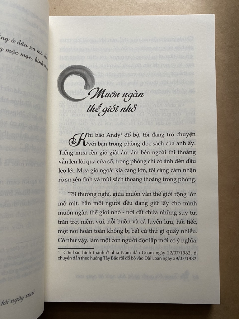 Trước Khi Muốn Từ Bỏ, Hãy Nghĩ Tới Ngày Mai