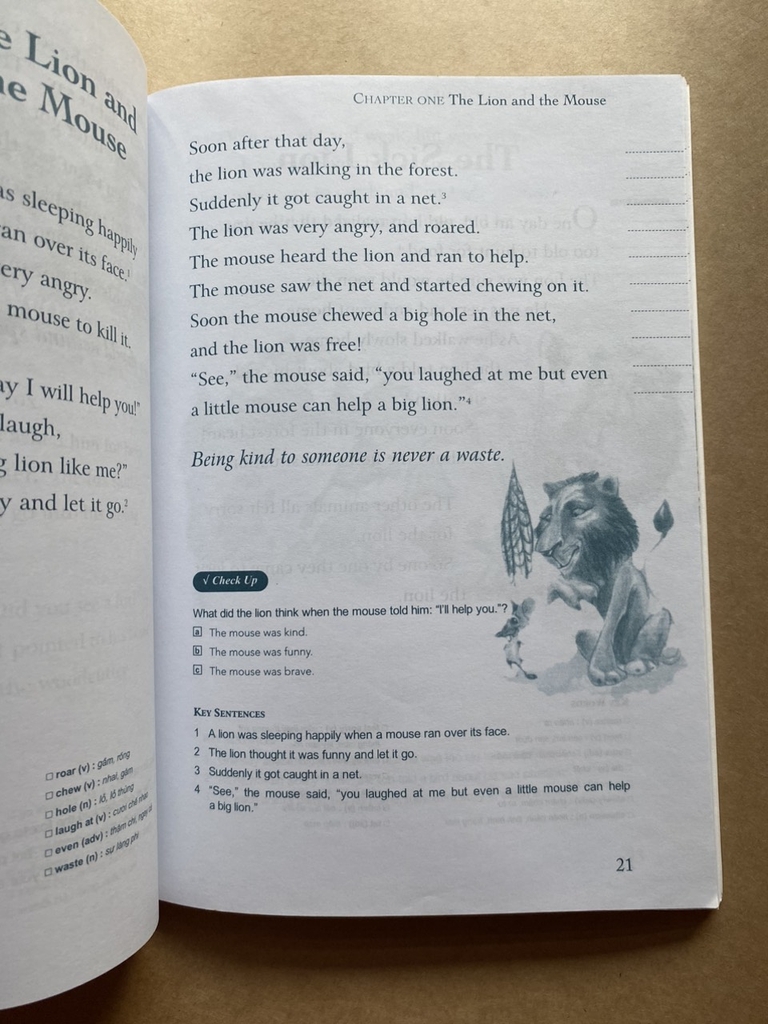 Let's Enjoy Masterpieces - Những câu chuyện ngụ ngôn Aesop nổi tiếng ( Không kèm CD )