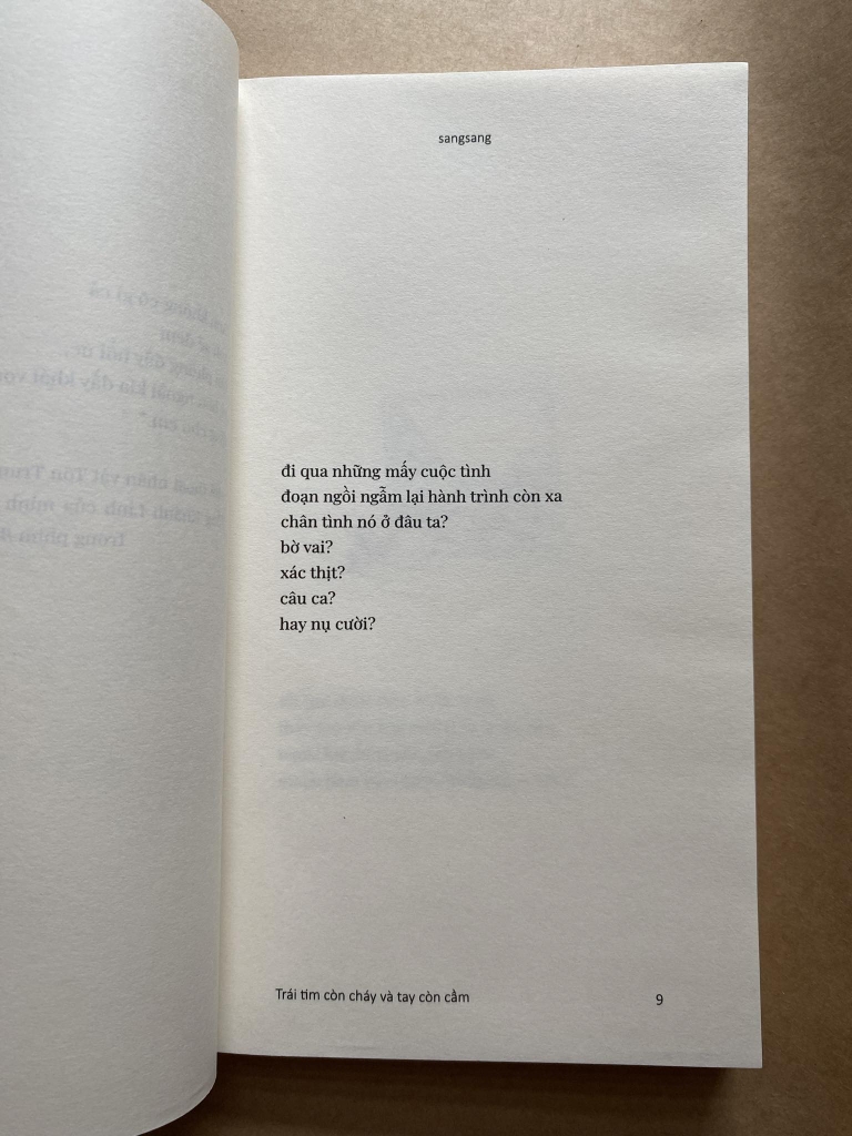 Trái Tim Còn Cháy Và Tay Còn Cầm