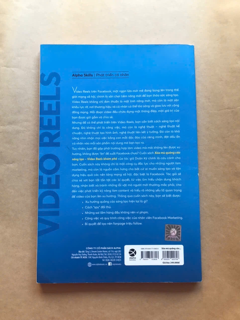 Xóa Mù Quảng Cáo Sáng Tạo - Video Reels Khám Phá