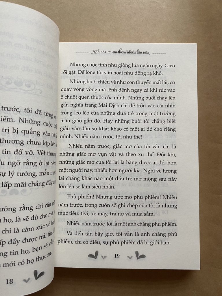 Anh sẽ cưới em thêm nhiều lần nữa