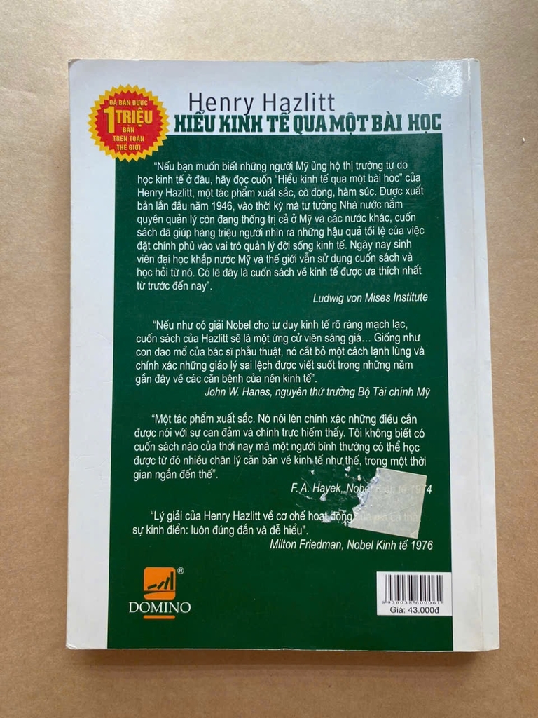 Hiểu Kinh Tế Qua Một Bài Học