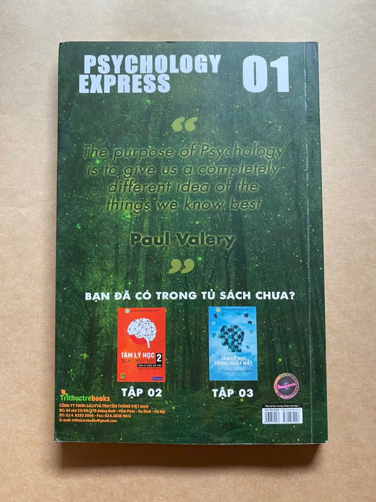 Tâm Lý Học Trong Nháy Mắt - Tập 1