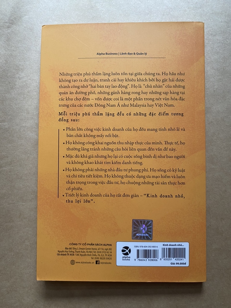 Kinh Doanh Nhỏ Thu Lợi Lớn