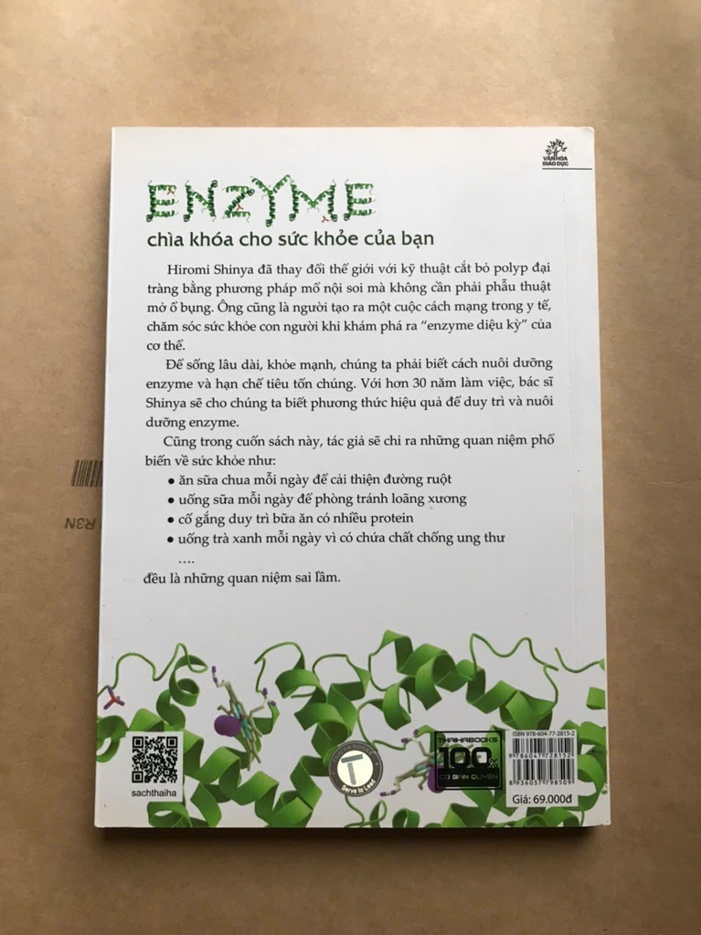 Nhân Tố Enzyme - Phương Thức Sống Lành Mạnh