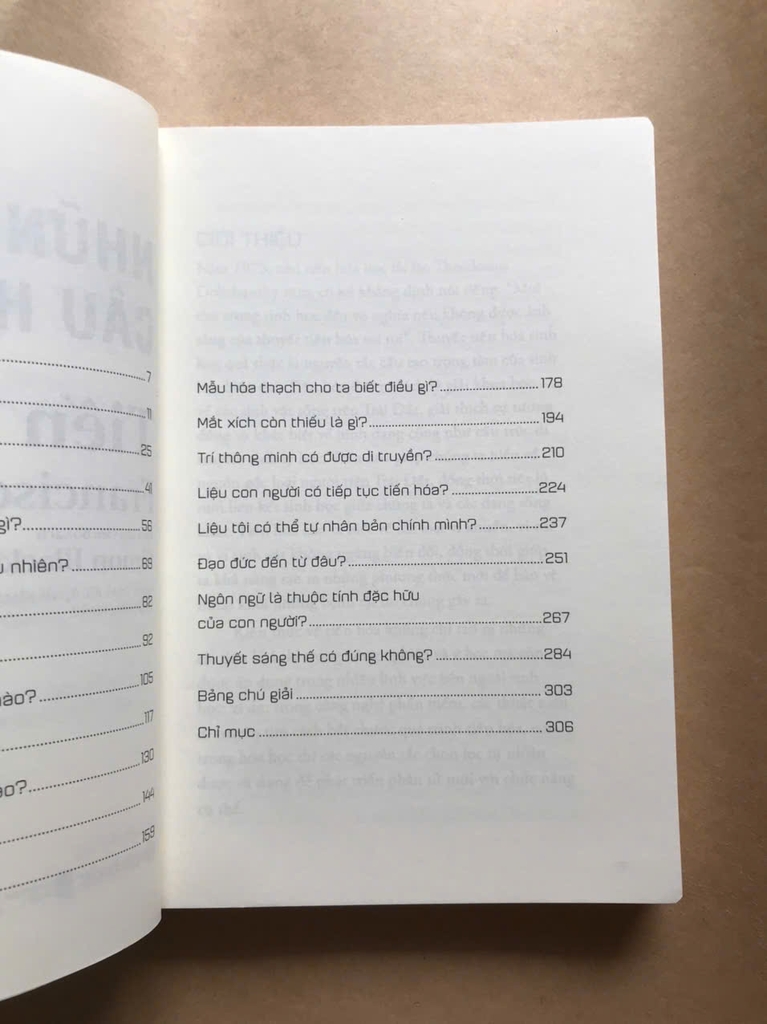 Những Câu Hỏi Lớn - Tiến Hóa