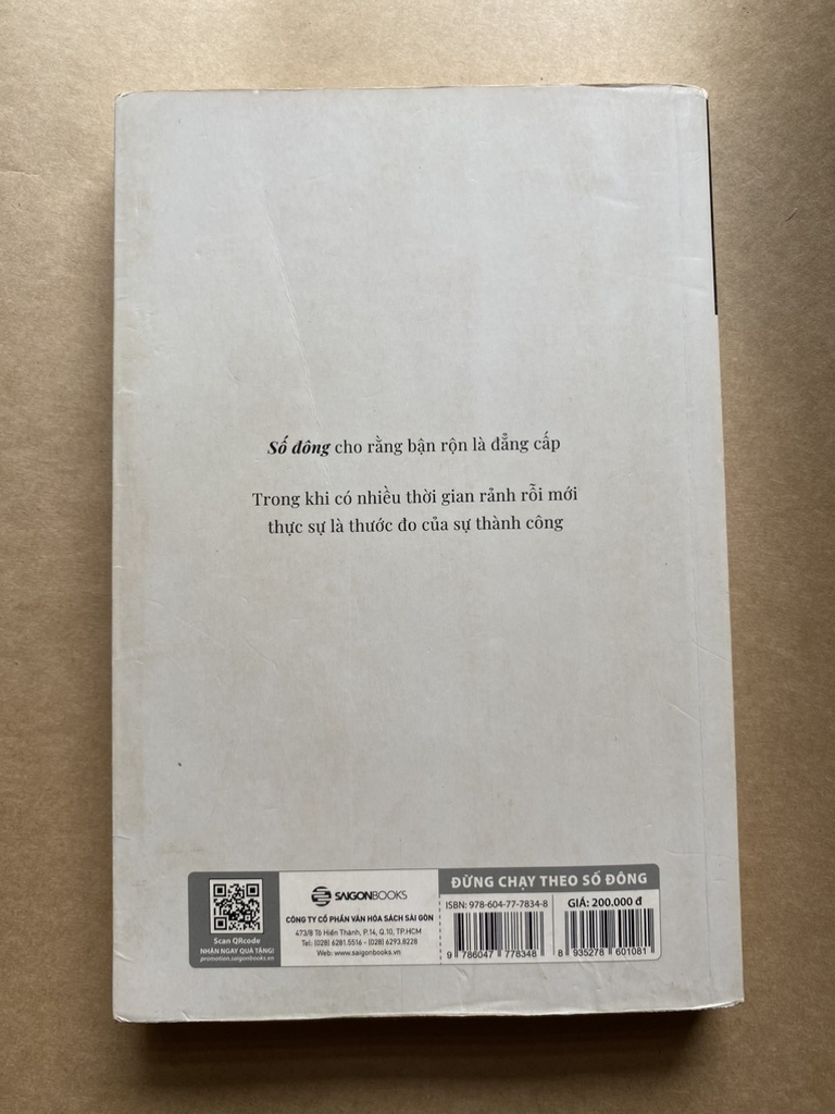 Đừng Chạy Theo Số Đông