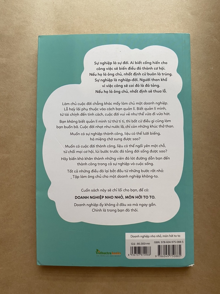 Doanh nghiệp nho nhỏ, món hời to to