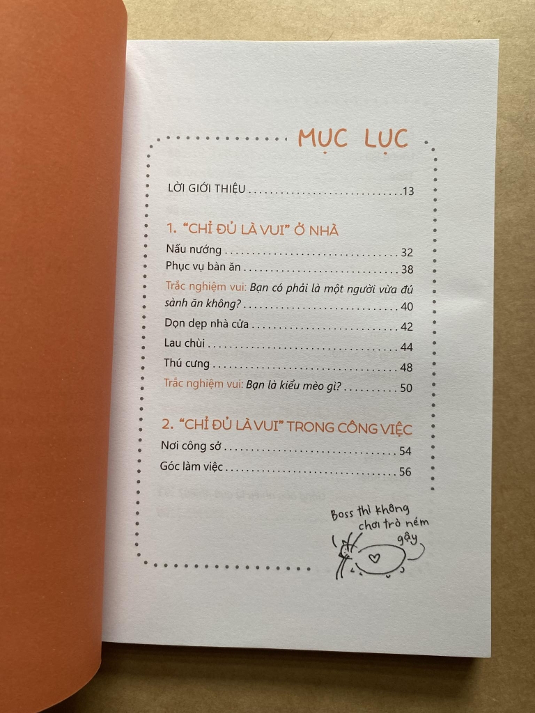 Chỉ Đủ Là Vui - Sống Trót Lọt Với Bí Thuật Biếng Lười