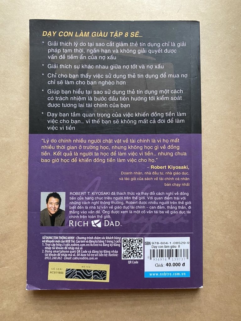 [ Dạy con làm giàu 8 ] - Để có những đồng tiền tích cực
