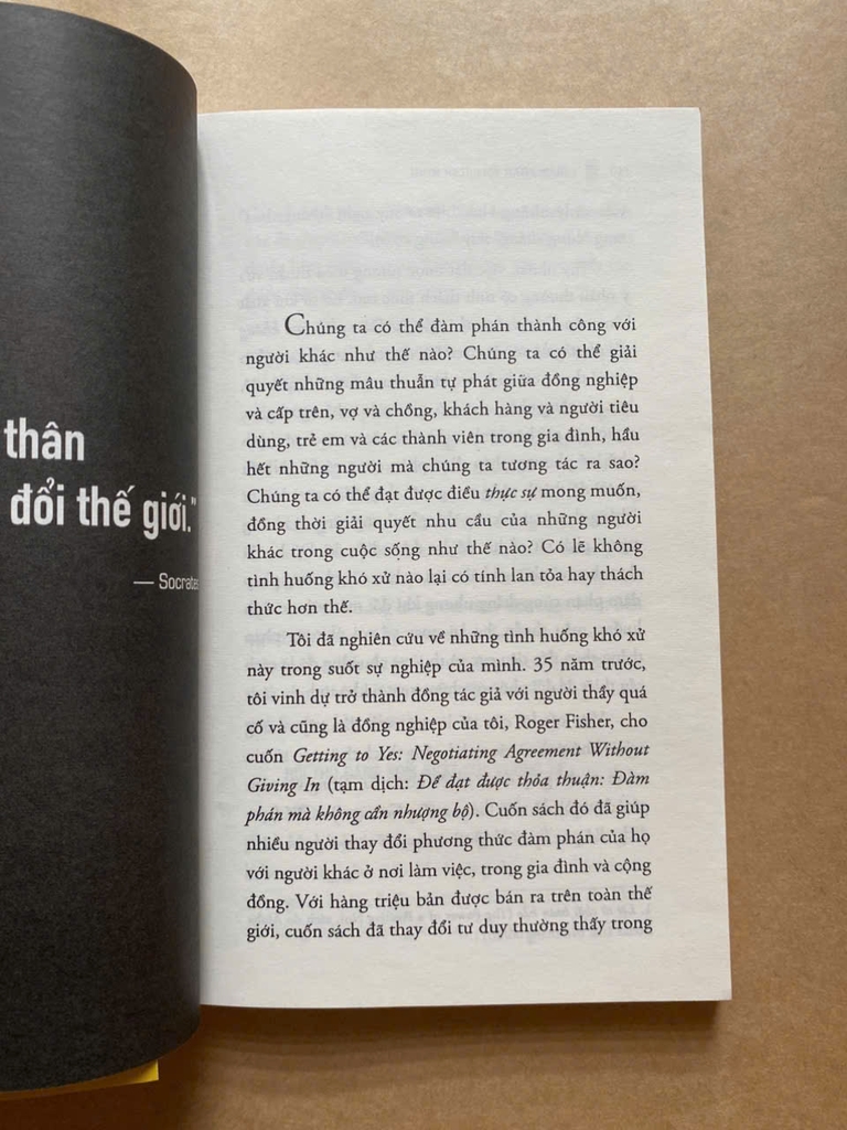 Đàm Phán Với Chính Mình