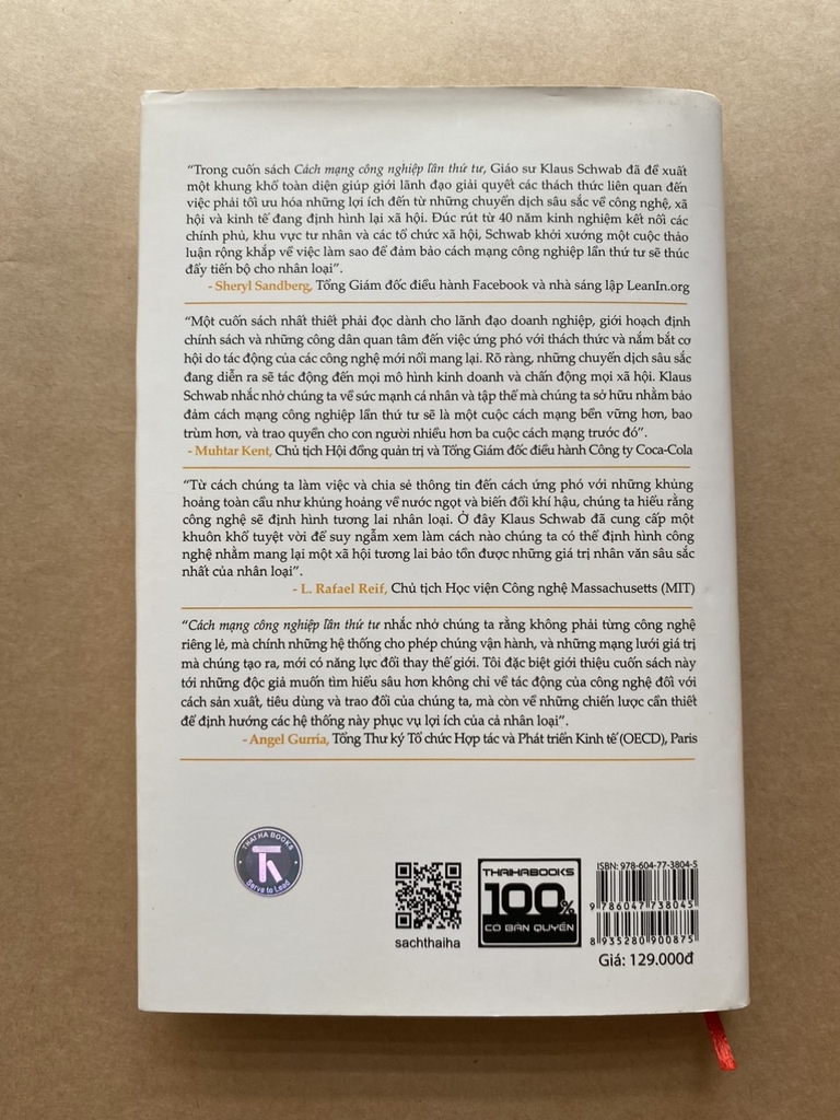 Cách Mạng Công Nghiệp Lần Thứ Tư