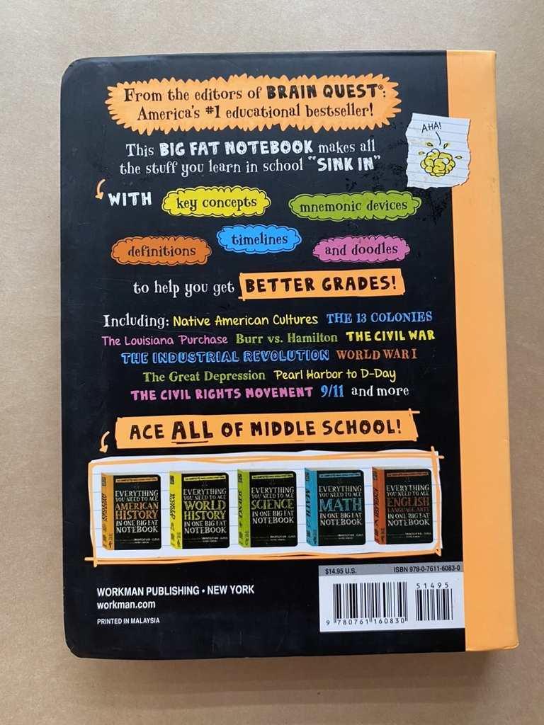 Everything You Need To Ace American History In One Big Fat Notebook