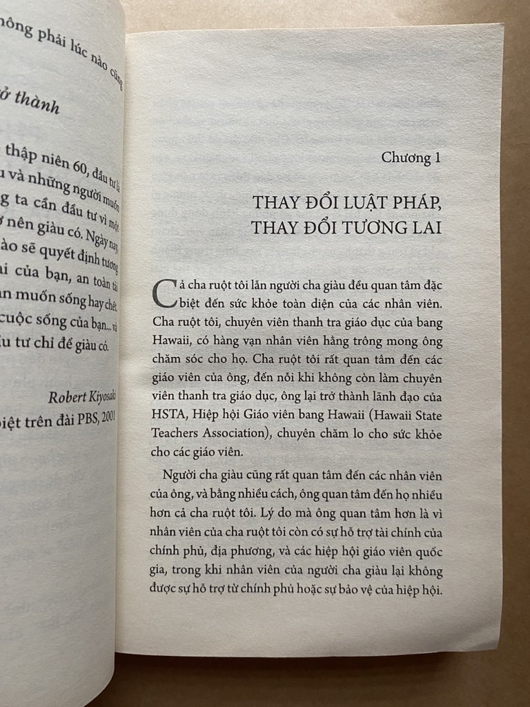 [ Dạy con làm giàu 12 ]  - Lời tiên tri của người cha giàu