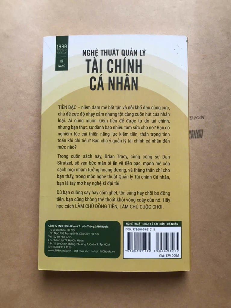Nghệ Thuật Quản Lý Tài Chính Cá Nhân