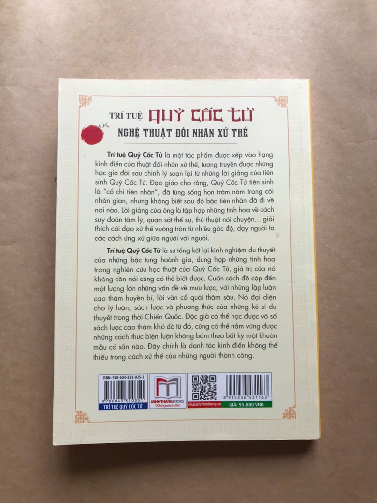 Trí Tuệ Quỷ Cốc Tử - Nghệ Thuật Đối Nhân Xử Thế
