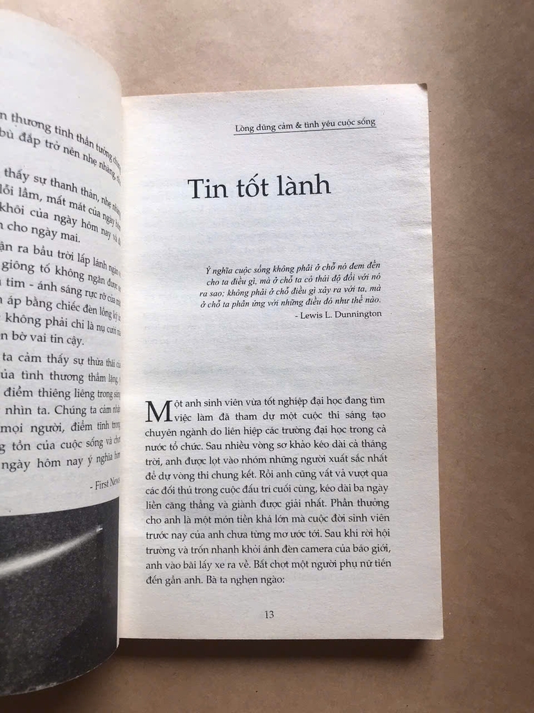 Hạt giống tâm hồn 1 - Cho lòng dũng cảm và tình yêu cuộc sống