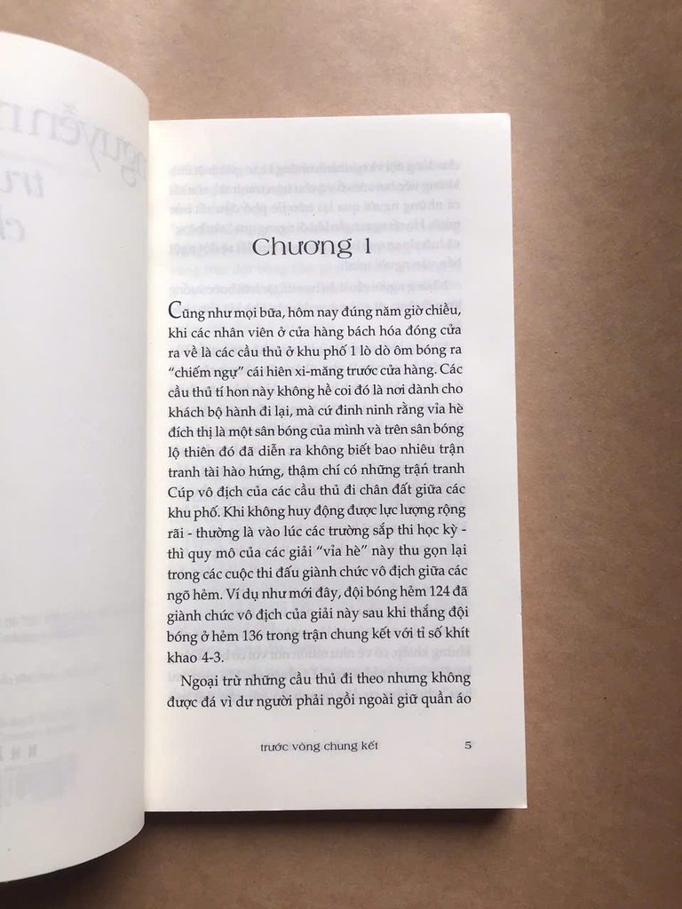 Trước Vòng Chung Kết