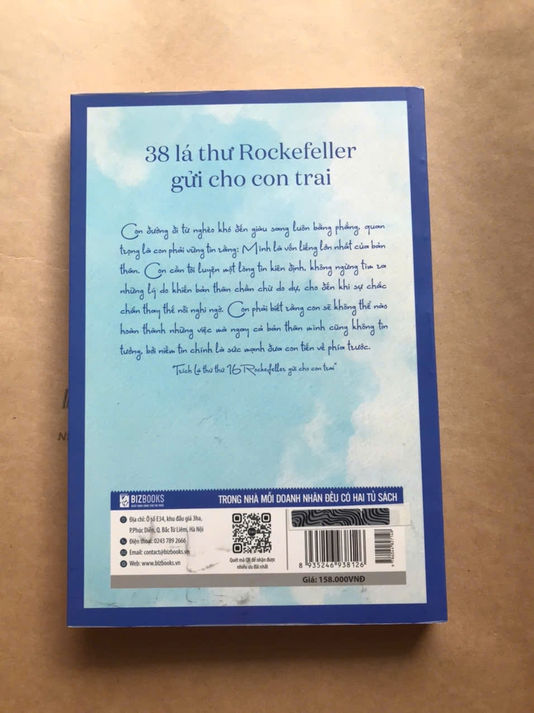 38 Lá Thư Rockefeller Gửi Cho Con Trai