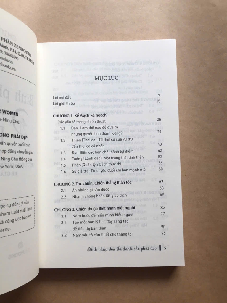 Binh Pháp Tôn Tử Dành Cho Phái Đẹp