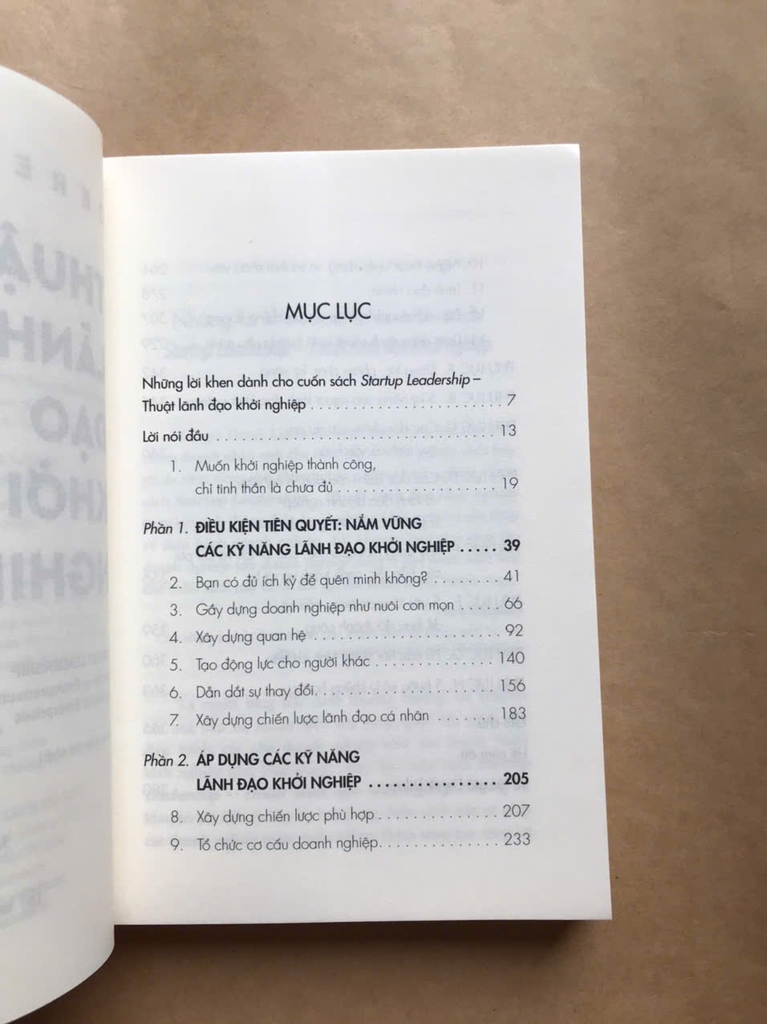 Thuật Lãnh Đạo Khởi Nghiệp