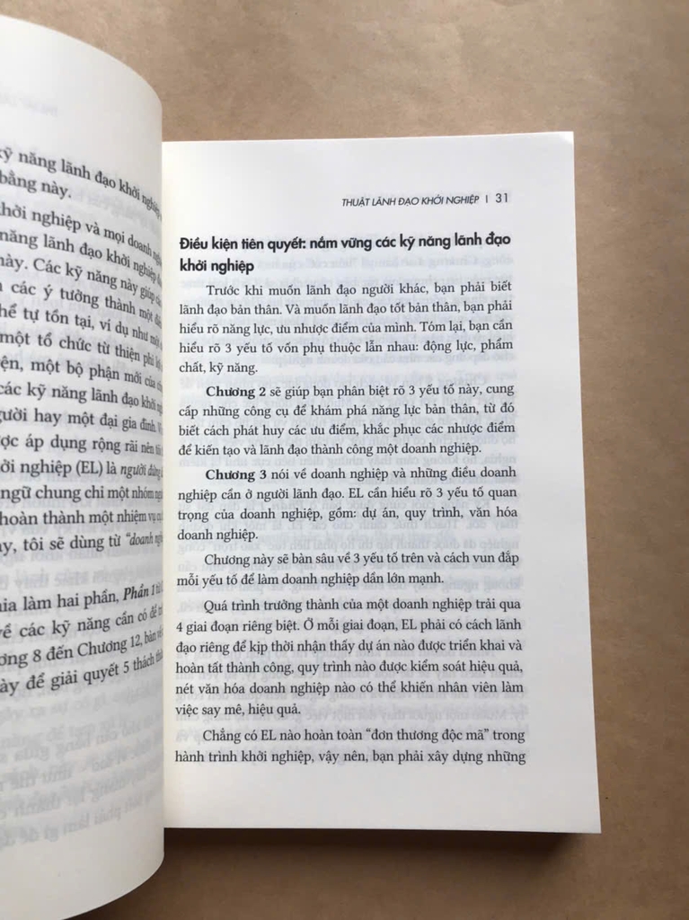 Thuật Lãnh Đạo Khởi Nghiệp