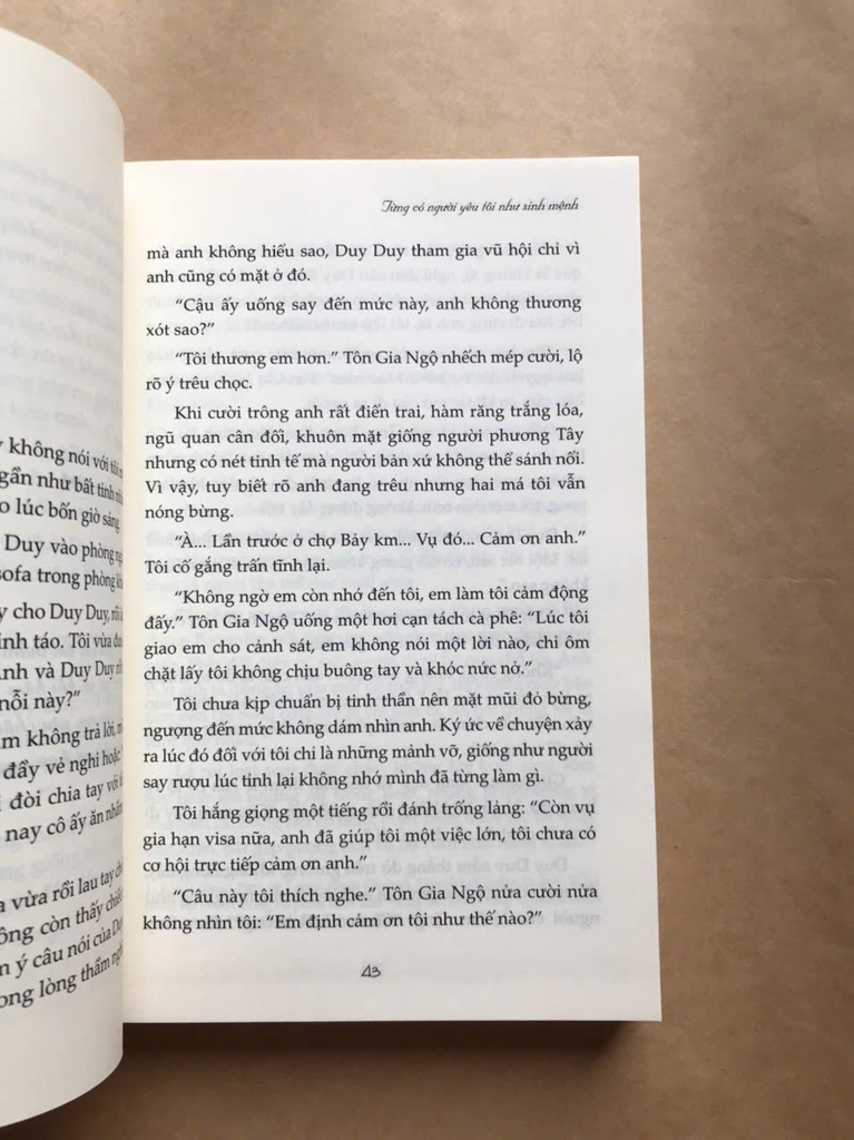 Từng Có Người Yêu Tôi Như Sinh Mệnh