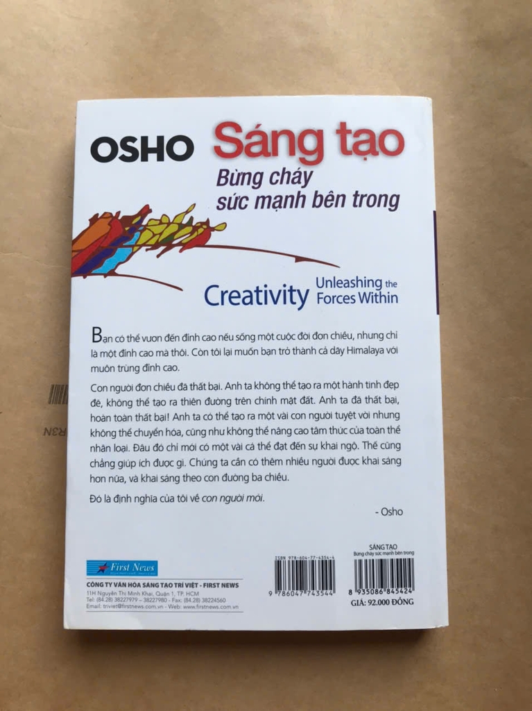 Sáng Tạo Bừng Cháy Sức Mạnh Bên Trong