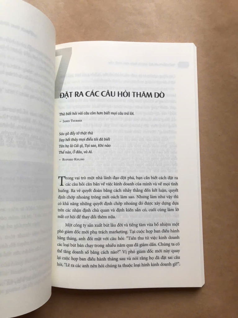 Nghĩ Khác Để Trở Thành Lãnh Đạo Xuất Sắc