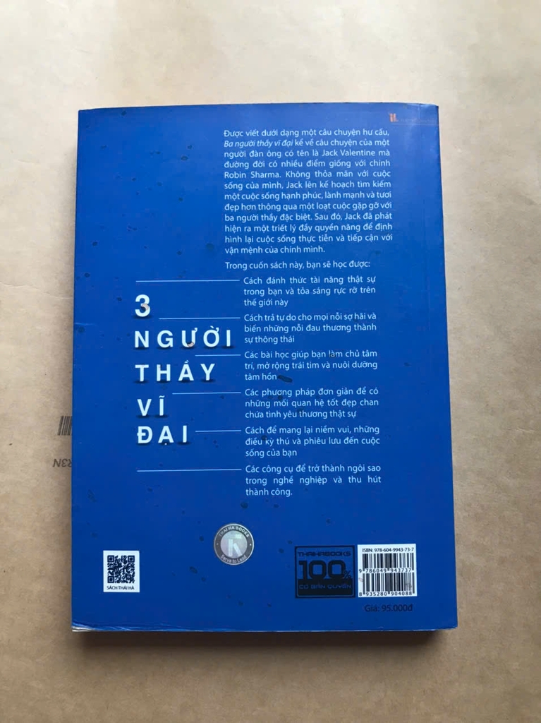 3 Người Thầy Vĩ Đại - Câu Chuyện Đặc Biệt Về Cách Sống Theo Những Gì Mình Mong Muốn