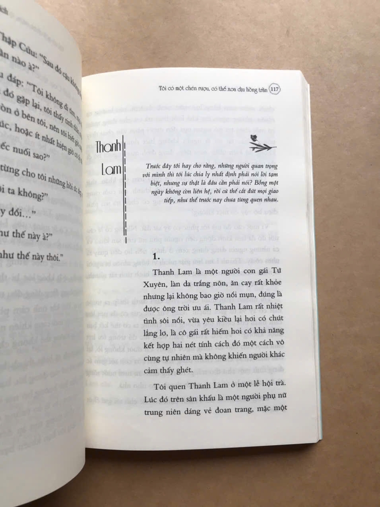 Tôi Có Một Chén Rượu, Có Thể Xoa Dịu Hồng Trần