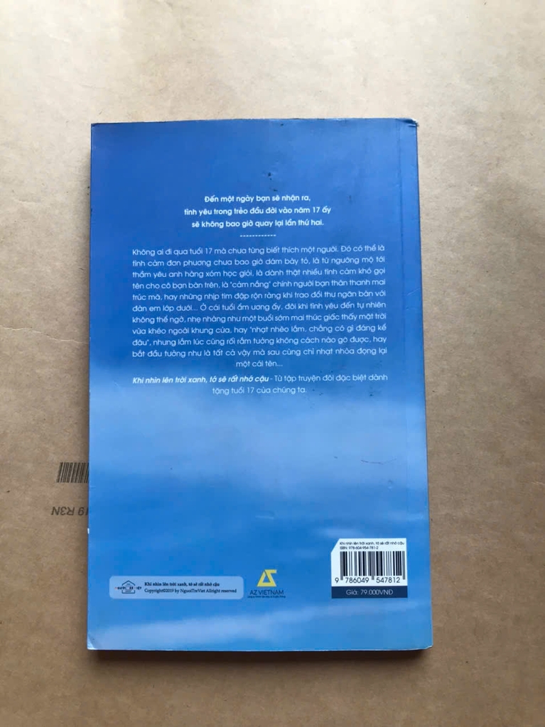 Khi Nhìn Lên Trời Xanh, Tớ Sẽ Rất Nhớ Cậu