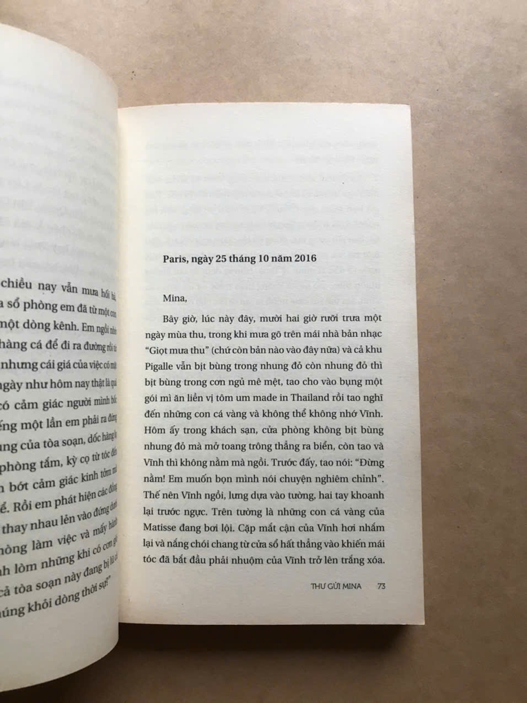 Thư Gửi Mina
