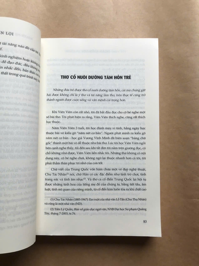 Người Mẹ Tốt Hơn Là Người Thầy Tốt