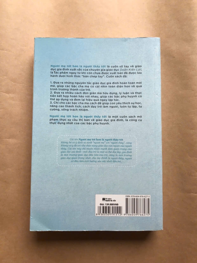 Người Mẹ Tốt Hơn Là Người Thầy Tốt