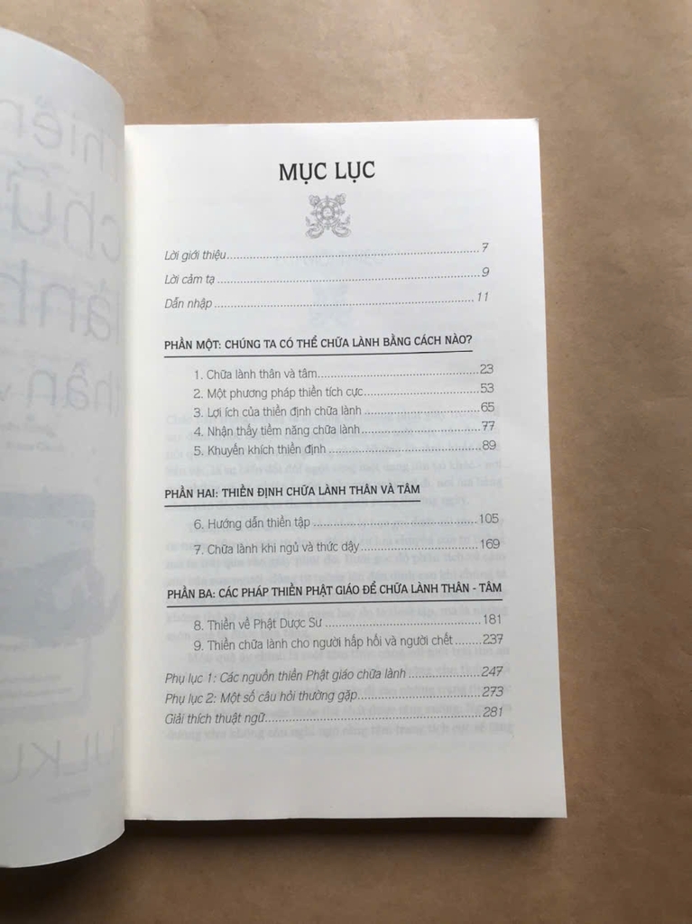 Thiền chữa lành thân và tâm