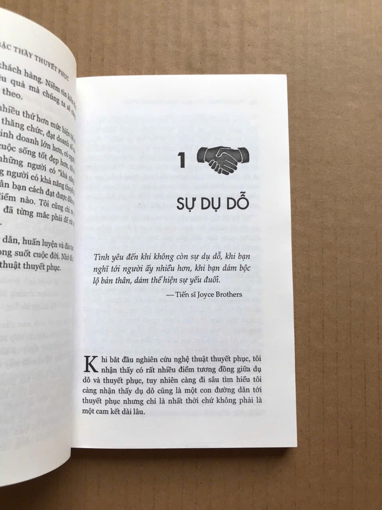 Phong thái của bậc thầy thuyết phục