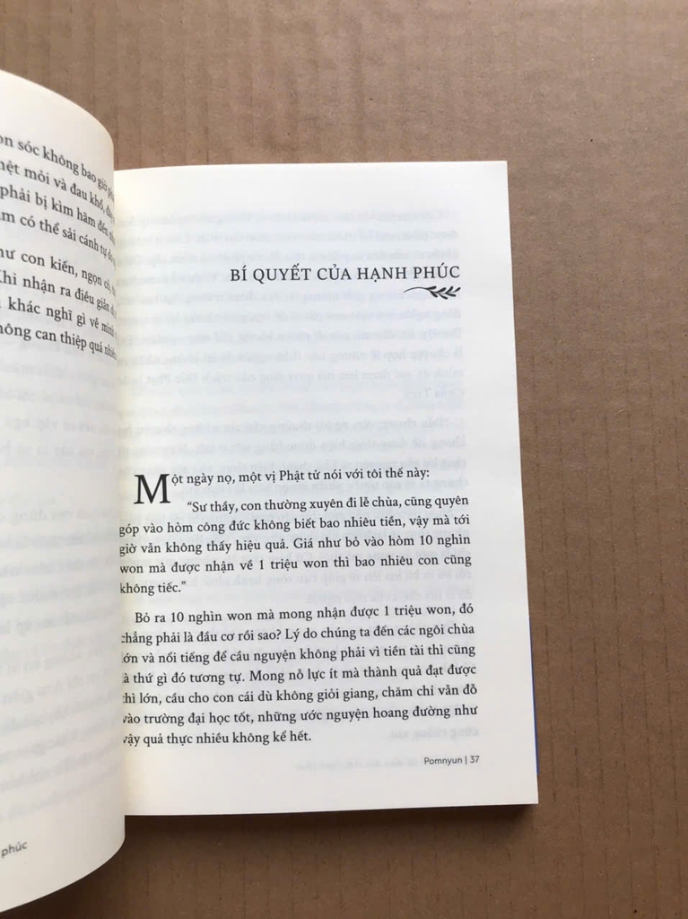 Bình Thản Đối Diện Đón Nhận Hạnh Phúc