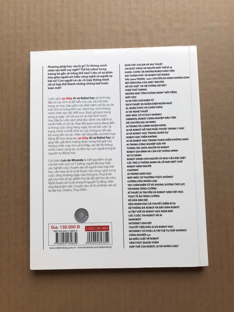 30 Giây AI Và Robot Học