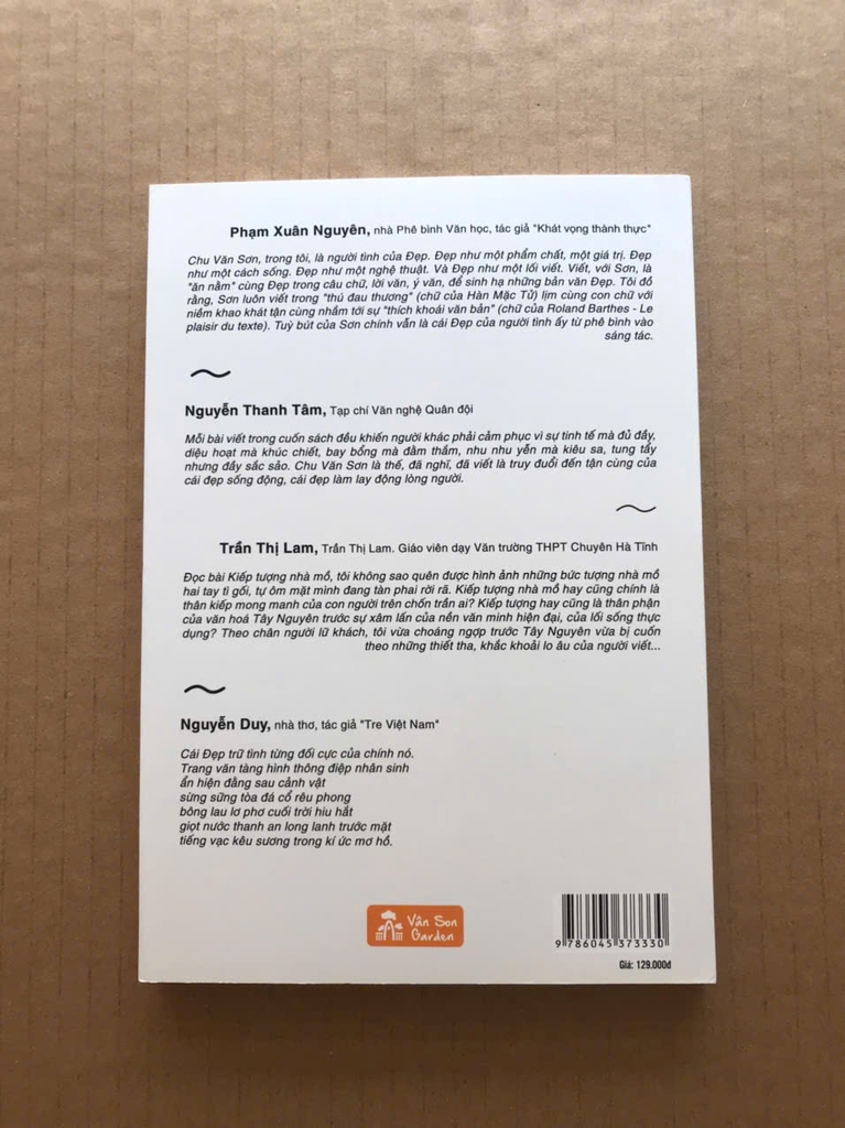 Tự tình cùng cái đẹp