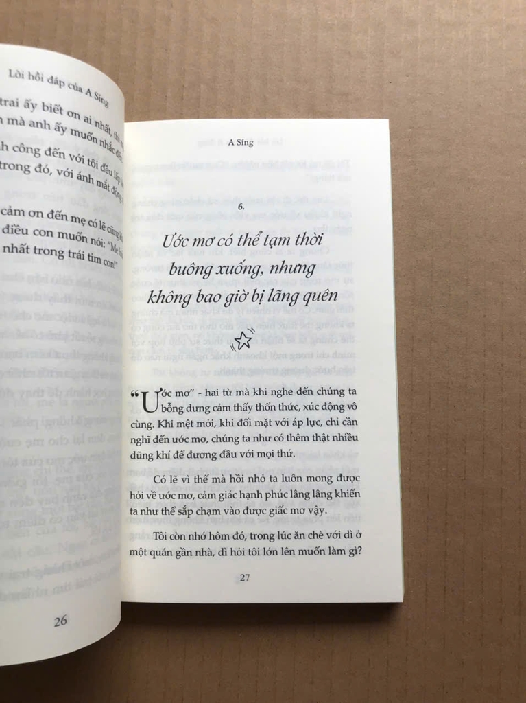 Lời Hồi Đáp Của A Síng