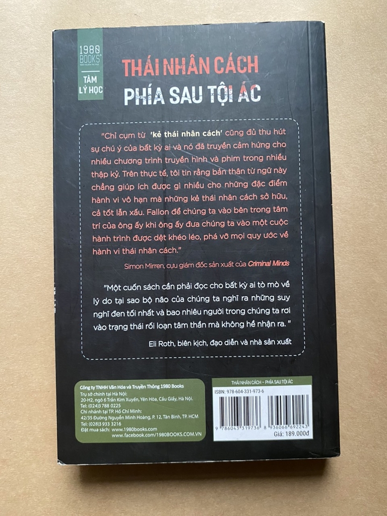 Thái Nhân Cách - Phía Sau Tội Ác