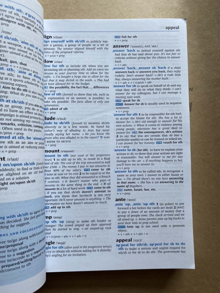 Oxford Phrasal Verbs Dictionary