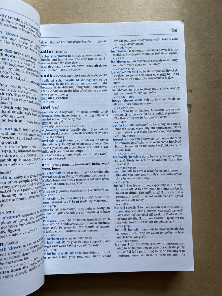Oxford Phrasal Verbs Dictionary