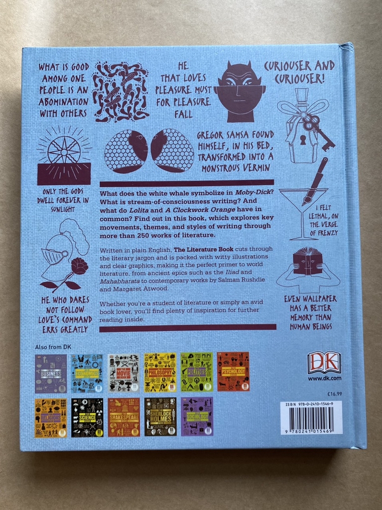 The Literature Book - Sách Tiếng Anh