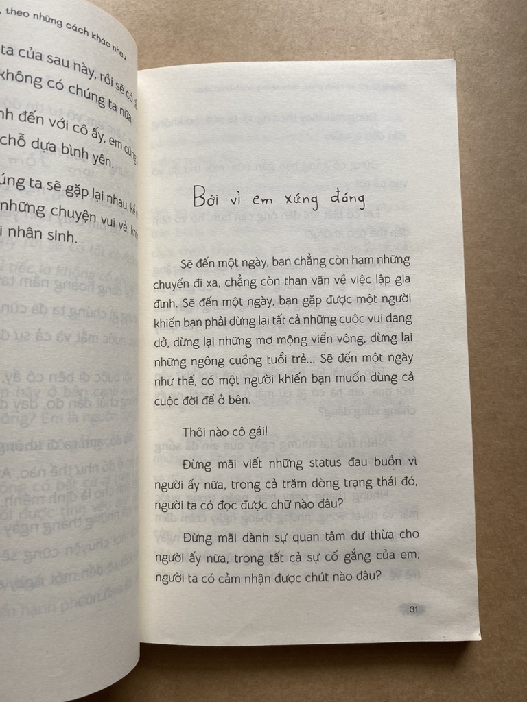 Chúng Ta Rồi Sẽ Hạnh Phúc, Theo Những Cách Khác Nhau