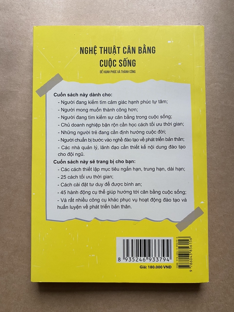 Nghệ thuật cân bằng cuộc sống để hạnh phúc và thành công